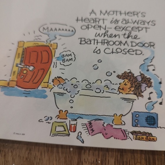 Vintage C.M. PAULA CO 1989 Notepad  decorated sheets 5.5x8.75 Retro Stationary - Picture 8 of 12